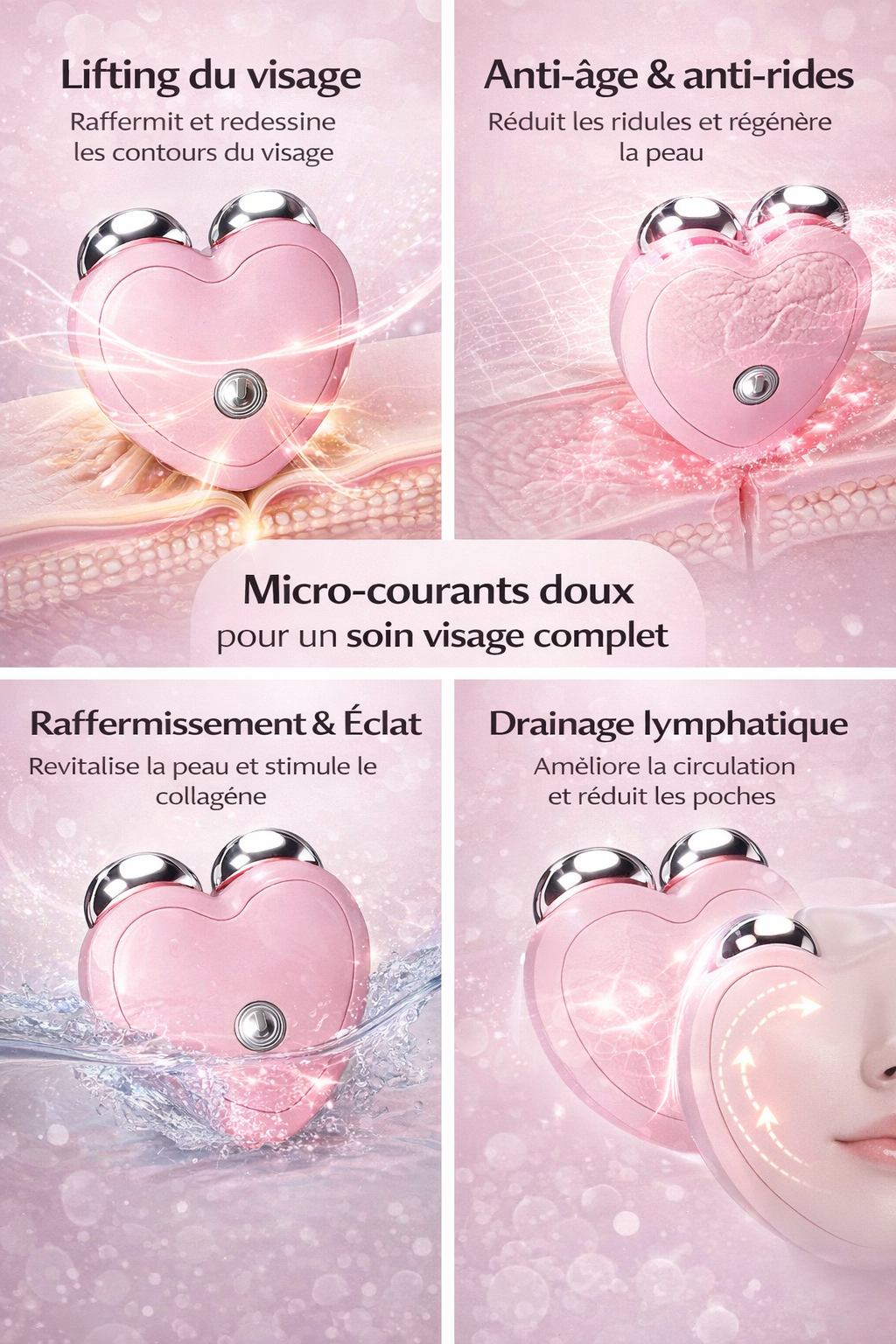 Appareil de Beauté Micro-Courant